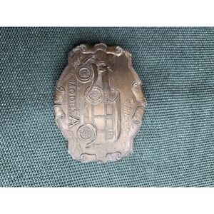 Vintage Bergamot Brass Ford Model A Belt Buckle Bronze Automobile Rare